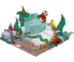 Rigellian Christmas Spaceship Destroyed - The Simpsons: Tapped Out