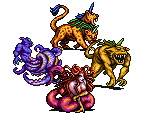 FFIII Monsters - Pictlogica Final Fantasy