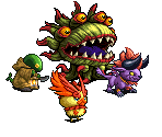 WoFF Monsters - Pictlogica Final Fantasy