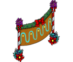 Rigellian Christmas Wall - The Simpsons: Tapped Out
