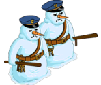 Snowperson Security Guard - The Simpsons: Tapped Out