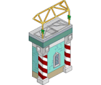 North Pole Station Awning - The Simpsons: Tapped Out