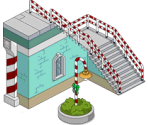 North Pole Station Stairs - The Simpsons: Tapped Out