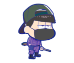 Ichimatsu (Karamatsu's Office Love) - Osomatsu-san's Casual Neet Sugoroku Journey