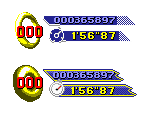 HUD (Sonic 4, Genesis-Style) - Sonic the Hedgehog Customs