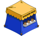 Whacking Mugs Stalls - The Simpsons: Tapped Out