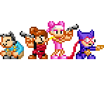 Player Characters - Elevator Action: Old & New (JPN)