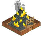 Tire Fire - The Simpsons: Tapped Out
