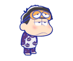 Ichimatsu (Fashionable Pajamas) - Osomatsu-san's Casual Neet Sugoroku Journey