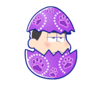 Ichimatsu (Egg Matsu) - Osomatsu-san's Casual Neet Sugoroku Journey