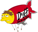 Duff-Barney Blimp - The Simpsons: Tapped Out