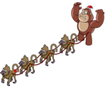 Inflatable Gorilla and Baboons - The Simpsons: Tapped Out