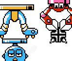 MM10 Concept Art Enemies (NES-Style) - Mega Man Customs