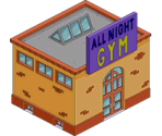 All Night Gym - The Simpsons: Tapped Out
