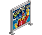 Radioactive Man Billboard - The Simpsons: Tapped Out