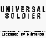 Introduction - Universal Soldier