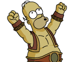 Strongman Homer - The Simpsons: Tapped Out