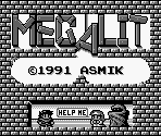 Startup Screen & Title Screen - Megalit