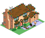 Christmas Simpson House - The Simpsons: Tapped Out