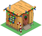 Christmas Willie's Shack - The Simpsons: Tapped Out
