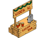 Festive Hot Drink Stand - The Simpsons: Tapped Out
