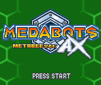 Start & Title Screens - Medabots AX