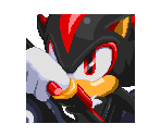 Shadow on Dark Rider - Sonic the Hedgehog Customs