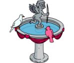 Cherub Bird Bath - The Simpsons: Tapped Out