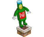 Edgy Duff Topiary - The Simpsons: Tapped Out