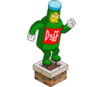 Surly Duff Topiary - The Simpsons: Tapped Out