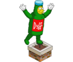 Tipsy Duff Topiary - The Simpsons: Tapped Out