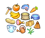 Food & Equipment Icons - Jane's Zoo