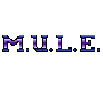 Logo - M.U.L.E. (Atari 800)