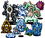Fire Bear Nation Enemies - Tengai Makyou Zero / Far East of Eden Zero (JPN)