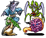 Crane Nation Enemies - Tengai Makyou Zero / Far East of Eden Zero (JPN)