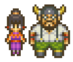 Chi-Chi and Ox-King - Dragon Ball Z: Attack of the Saiyans