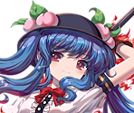 Tenshi Hinanawi - Touhou Blooming Chaos 2