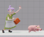Grandma Gertie Movelist - Nickelodeon All-Star Brawl 2