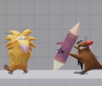 Angry Beavers Movelist - Nickelodeon All-Star Brawl 2