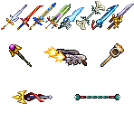 Weapons - Pictologica Final Fantasy