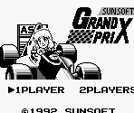 Title Screen - Sunsoft Grand Prix / F-1 Boy