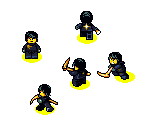 Cole (Tier II, NoHood) - LEGO Battles - Ninjago