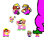 Overalls Wario (Microgames-Style) - Wario Customs