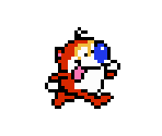 Stimpy (Mega Man 8-bit Deathmatch-Style) - Nickelodeon Customs