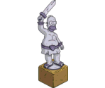 Barbarian Statue - The Simpsons: Tapped Out