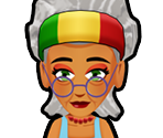 Elderly Hippie Woman - Delicious - Emily's Message in a Bottle