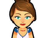 Yuppie Italian Woman - Delicious - Emily's Message in a Bottle