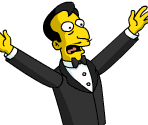 French Waiter - The Simpsons: Tapped Out