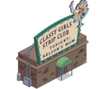 Classy Girls Strip Club - The Simpsons: Tapped Out