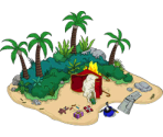 Tropical Island - The Simpsons: Tapped Out